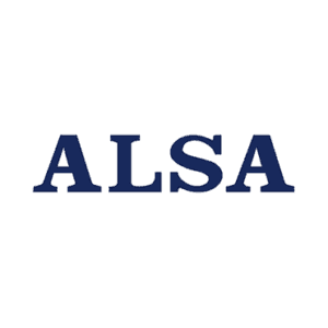 Logo de ALSA en azul oscuro